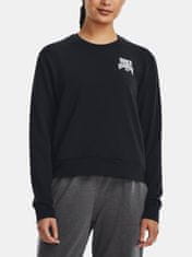 Under Armour Mikina UA Rival Terry Graphic Crew-BLK S