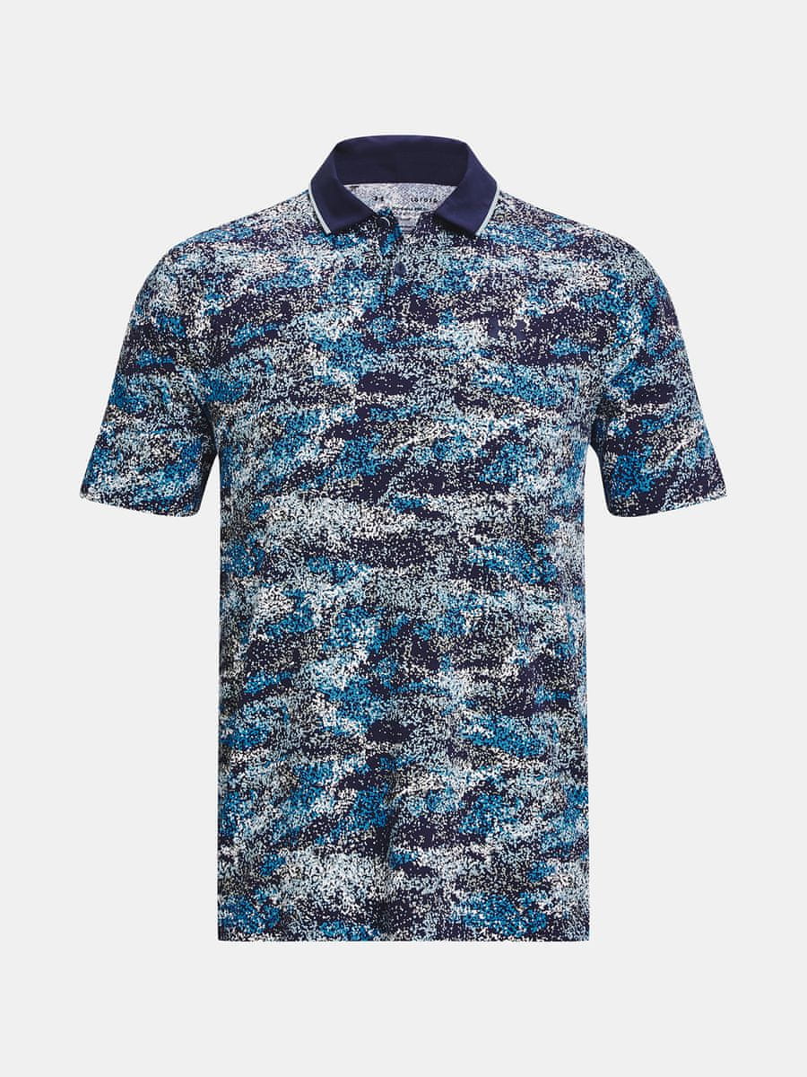  UA Iso-Chill Edge Polo-BLU - polo shirt with short sleeves  men - UNDER ARMOUR - 60.98 € - outdoorové oblečení a vybavení shop