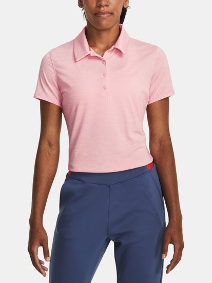 Under Armour Tričko UA Playoff SS Polo-PNK