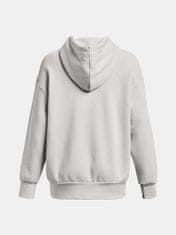 Under Armour Mikina Essential Flc OS Hoodie-GRN XS