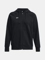 Under Armour Mikina UA Rival Fleece FZ Hoodie-BLK XS