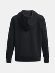 Under Armour Mikina UA Rival Fleece FZ Hoodie-BLK XS