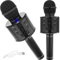 Izoksis Izoxis 22189 Karaoke bluetooth mikrofón čierna