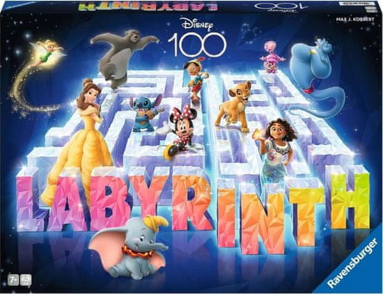 Ravensburger Hra Labyrinth Disney 100. výročie
