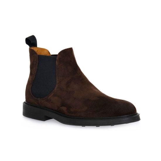 Frau Chelsea boots hnedá Waxy Pepe