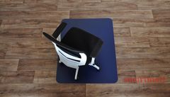 Smartmatt Podložka pod stoličku smartmatt 120x90cm - 5090PH-M modrá
