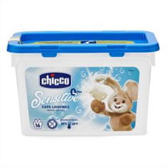 Chicco Gélové pracie kapsule Sensitive 16 ks