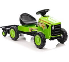 Lean-toys Šliapací traktor G206 zelený