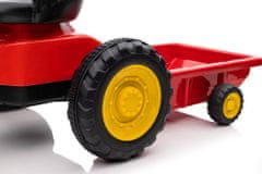 Lean-toys Pedálový traktor G206 červený