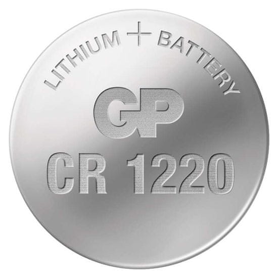GP Lítiová gombíková batéria GP CR1220, 1 ks