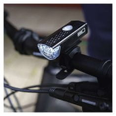 EMOS LED predné + zadné nabíjacie svietidlo na bicykel P3923, 90 lm