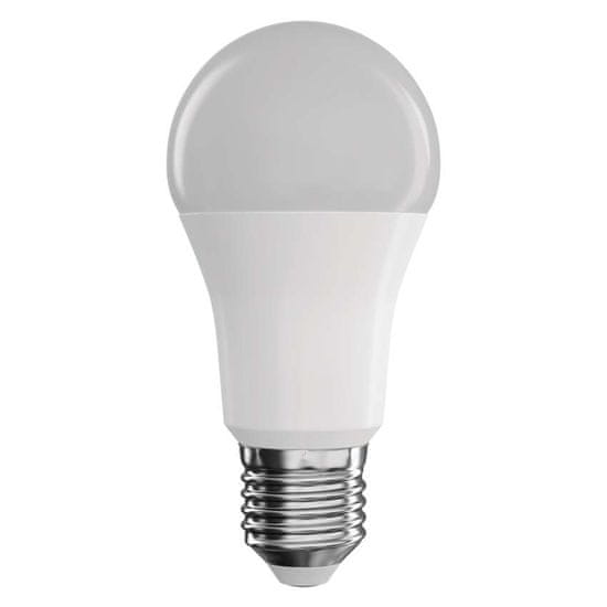 EMOS LED žiarovka GoSmart A60 / E27 / 9 W (60 W) / 806 lm / RGB / stmievateľná / Zigbee