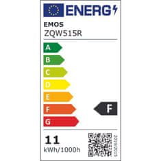 EMOS LED žiarovka GoSmart A60 / E27 / 11 W (75 W) / 1 050 lm / RGB / stmievateľná / WiFi