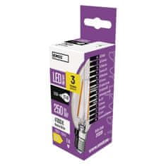 EMOS LED žiarovka Filament sviečka / E14 / 1,8 W (25 W) / 250 lm / neutrálna biela