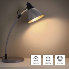 EMOS LED žiarovka Filament A60 / E27 / 8,5 W (75 W) / 1 055 lm / teplá biela / stmievateľná