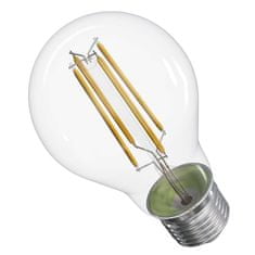 EMOS LED žiarovka Filament A60 A CLASS/ E27 / 5 W (75 W) / 1 060 lm / neutrálna biela