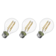 EMOS LED žiarovka Filament A60 / E27 / 3,8 W (60 W) / 806 lm / teplá biela