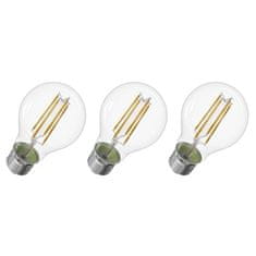 EMOS LED žiarovka Filament A60 A CLASS/ E27 / 3,8 W (60 W) / 806 lm / neutrálna biela