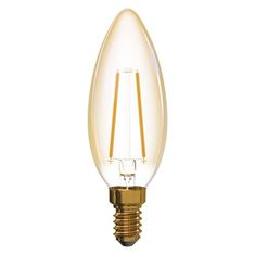 EMOS LED žiarovka Vintage sviečka / E14 / 2,1 W (20 W) / 190 lm / teplá biela