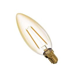 EMOS LED žiarovka Vintage sviečka / E14 / 2,1 W (20 W) / 190 lm / teplá biela