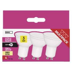 EMOS LED žiarovka Classic MR16 / GU10 / 3,8 W (30 W) / 320 lm / teplá biela