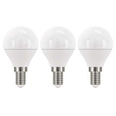 EMOS LED žiarovka Classic Mini Globe / E14 / 5 W (40 W) / 470 lm / teplá biela