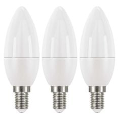 EMOS LED žiarovka Classic sviečka / E14 / 5 W (40 W) / 470 lm / neutrálna biela