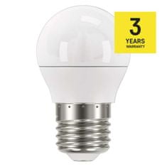 EMOS LED žiarovka Classic Mini Globe / E27 / 5 W (40 W) / 470 lm / neutrálna biela