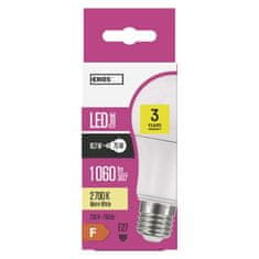 EMOS LED žiarovka Classic A60 / E27 / 10,7 W (75 W) / 1 060 lm / teplá biela