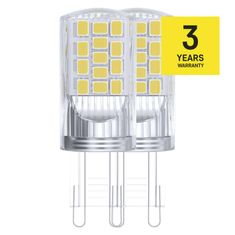 EMOS LED žiarovka Classic JC / G9 / 4 W (40 W) / 470 lm / teplá biela