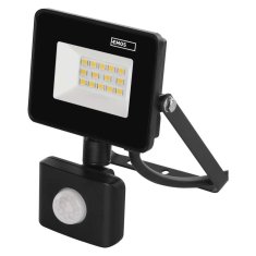 EMOS LED reflektor SIMPO s pohybovým čidlom 10,5W, čierna, neutrálna biela