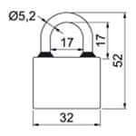 Richter Visiaci zámok RV.OVAL32