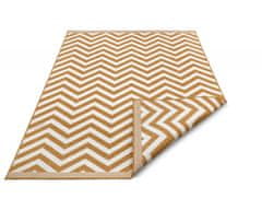 NORTHRUGS Kusový koberec Twin Supreme 105795 Palma Ochre – na von aj na doma 80x150