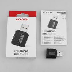 ADA-10, USB 2.0 - externá zvuková karta MINI, 48kHz/16-bit stereo, vstup USB-A