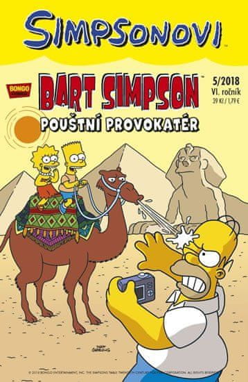 CREW Simpsonovci - Bart Simpson 5/2018 - Púštny provokatér