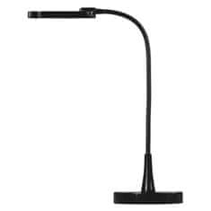 EMOS LED stolná lampa black & home, čierna