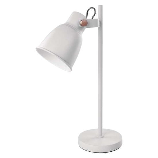 EMOS Stolná lampa JULIAN, biela