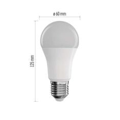 EMOS LED žiarovka GoSmart A60 / E27 / 11 W (75 W) / 1 050 lm / RGB / stmievateľná / Zigbee