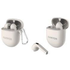 Canyon Sluchátka do uší TWS-6 BT - béžová