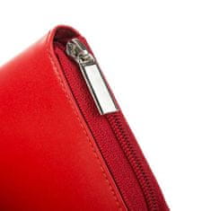 Betlewski Dámska kožená peňaženka BPD-DZ-361 Red
