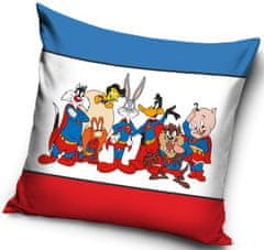 Carbotex Obliečka na vankúš Looney Tunes Super Hero 40x40 cm