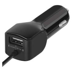 EMOS Univerzálny USB adaptér do auta 3,1A (15,5W) max., káblový