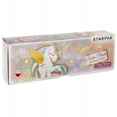 STARPAK Farby na plagáty 12 farieb škola Unicorn