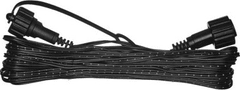 EMOS Predlžovací kábel pre spojovacie reťaze Standard čierny, 10 m, vonkajšie aj vnútorné