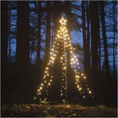 EMOS LED vianočný strom kovový, 180 cm, vonkajšia aj vnútorná, teplá biela, časovač