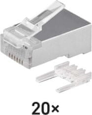 EMOS Konektor RJ45 pre FTP CAT6 (drôt) CAT6