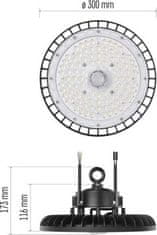 EMOS LED priemyselné závesné svietidlo HIGHBAY PROFI PLUS 90 ° 150W