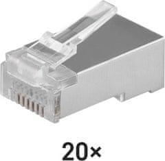 EMOS Konektor RJ45 pre FTP kábel (drôt) CAT5E