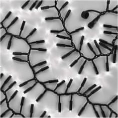 EMOS Profi LED spojovacia reťaz čierny - ježko, 3 m, vonkajšia aj vnútorná, studená biela