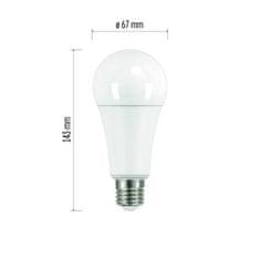 EMOS LED žiarovka Classic A67 / E27 / 17 W (120 W) / 1 900 lm / studená biela